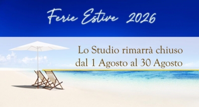 FERIE ESTIVE